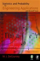 Book cover of Statistics and Probability for Engineering Applications by William DeCoursey