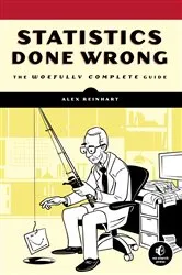 Book cover of Statistics Done Wrong by Unknown