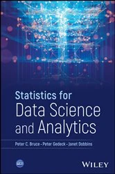 Book cover of Statistics for Data Science and Analytics by Peter C. Bruce