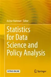 Book cover of Statistics for Data Science and Policy Analysis by Azizur Rahman