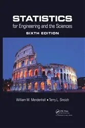 Book cover of Statistics for Engineering and the Sciences (6th ed.) by William M. Mendenhall