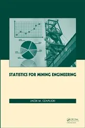 Book cover of Statistics for Mining Engineering by Unknown
