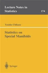 Book cover of Statistics on Special Manifolds by Unknown