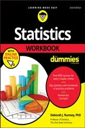 Book cover of Statistics Workbook For Dummies with Online Practice (2nd ed.) by Deborah J. Rumsey