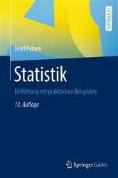 Book cover of Statistik (13th ed.) by Josef Puhani