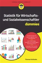 Book cover of Statistik für Wirtschafts- und Sozialwissenschaftler für Dummies by Thomas Krickhahn