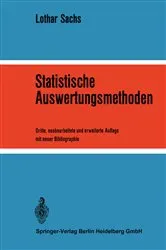 Book cover of Statistische Auswertungsmethoden (3rd ed.) by Lothar Sachs