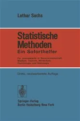 Book cover of Statistische Methoden (3rd ed.) by Unknown