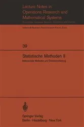 Book cover of Statistische Methoden II by E. Walter