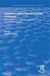 Book cover of Statutory Authorities for Special Purposes by Sidney Webb