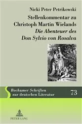 Book cover of Stellenkommentar zu Christoph Martin Wielands «Die Abenteuer des Don Sylvio von Rosalva» by Martin Bollacher