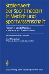 Book cover of Stellenwert der Sportmedizin in Medizin und Sportwissenschaft/Position of Sports Medicine in Medicine and Sports Science by P. Kahle