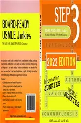 Book cover of Step 3 Board-Ready USMLE Junkies 2nd Edition by Lala MD
