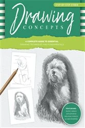 Book cover of Step-by-Step Studio: Drawing Concepts by Ken Goldman