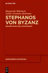 Book cover of Stephanos von Byzanz by Margarethe Billerbeck