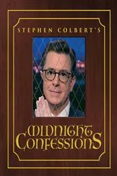 Book cover of Stephen Colbert's Midnight Confessions by Stephen Colbert