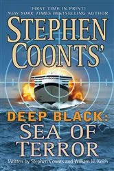 Book cover of Stephen Coonts' Deep Black: Sea of Terror by Unknown