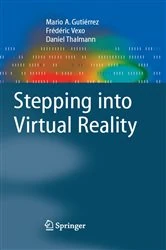 Book cover of Stepping into Virtual Reality by Mario Gutierrez