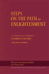 Book cover of Steps on the Path to Enlightenment by Lhundub Sopa