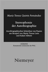 Book cover of Stereophonie der Autobiographie by Maria Teresa Quirós Fernández