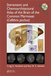 Book cover of Stereotaxic and Chemoarchitectural Atlas of the Brain of the Common Marmoset (Callithrix jacchus) by Craig D. Hardman