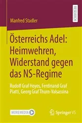 Book cover of Österreichs Adel: Heimwehren, Widerstand gegen das NS-Regime by Manfred Stadler