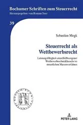 Book cover of Steuerrecht als Wettbewerbsrecht by Roman Seer