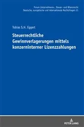 Book cover of Steuerrechtliche Gewinnverlagerungen mittels konzerninterner Lizenzzahlungen by Oliver Fehrenbacher