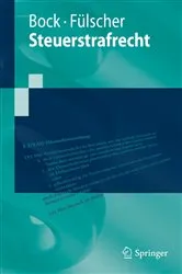 Book cover of Steuerstrafrecht by Dennis Bock