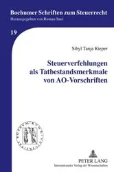 Book cover of Steuerverfehlungen als Tatbestandsmerkmale von AO-Vorschriften by Unknown