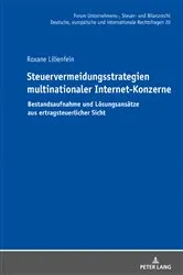 Book cover of Steuervermeidungsstrategien multinationaler Internet-Konzerne by Michael Stöber