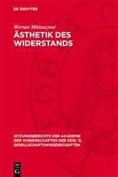 Book cover of „Ästhetik des Widerstands“ by Norbert Krenzlin