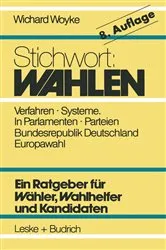 Book cover of Stichwort: Wahlen (8th ed.) by Unknown