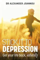 Book cover of Stick it to Depression by Alexander Joannou