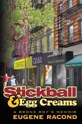 Book cover of Stickball and Egg Creams by Eugene Racond