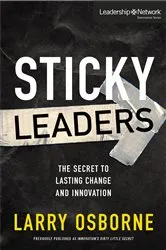 Book cover of Sticky Leaders by Larry Osborne