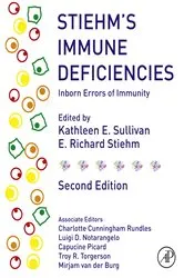 Book cover of Stiehm's Immune Deficiencies (2nd ed.) by Kathleen E. Sullivan MD PhD