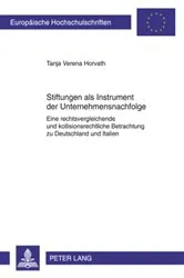 Book cover of Stiftungen als Instrument der Unternehmensnachfolge by Tanja Horvath