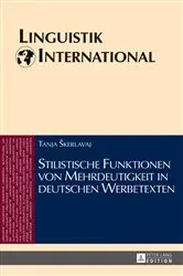 Book cover of Stilistische Funktionen von Mehrdeutigkeit in deutschen Werbetexten by Heinrich Weber