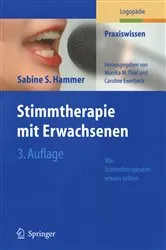 Book cover of Stimmtherapie mit Erwachsenen (3rd ed.) by Sabine S. Hammer