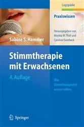 Book cover of Stimmtherapie mit Erwachsenen (4th ed.) by Sabine S. Hammer