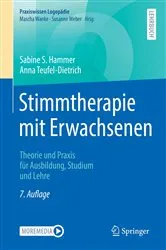 Book cover of Stimmtherapie mit Erwachsenen (7th ed.) by Sabine S. Hammer