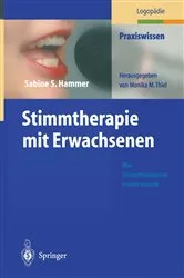 Book cover of Stimmtherapie mit Erwachsenen by Sabine S. Hammer