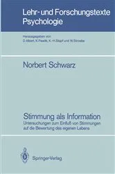 Book cover of Stimmung als Information by Norbert Schwarz