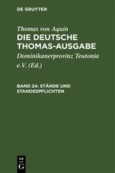 Book cover of Stände und Standespflichten by Dominikanerprovinz Teutonia e.V.