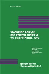 Book cover of Stochastic Analysis and Related Topics VI by Unknown