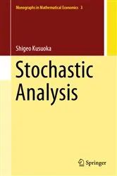 Book cover of Stochastic Analysis by Shigeo Kusuoka