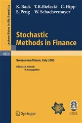 Book cover of Stochastic Methods in Finance by Unknown
