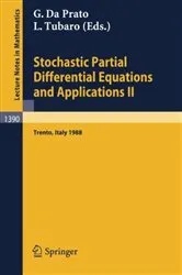 Book cover of Stochastic Partial Differential Equations and Applications II by Unknown