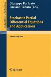Book cover of Stochastic Partial Differential Equations and Applications by Giuseppe Da Prato